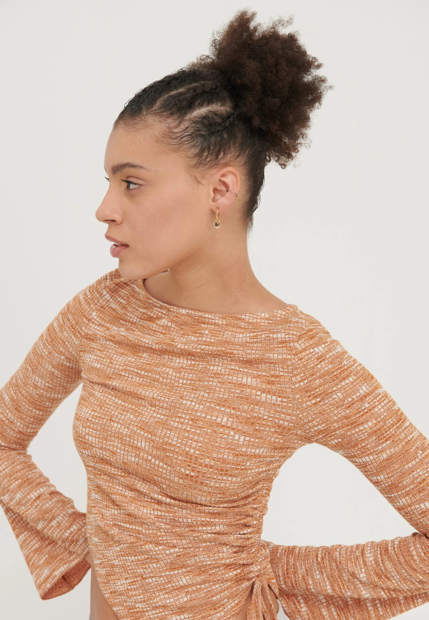 Even&Odd Camiseta De Manga Larga - Orange