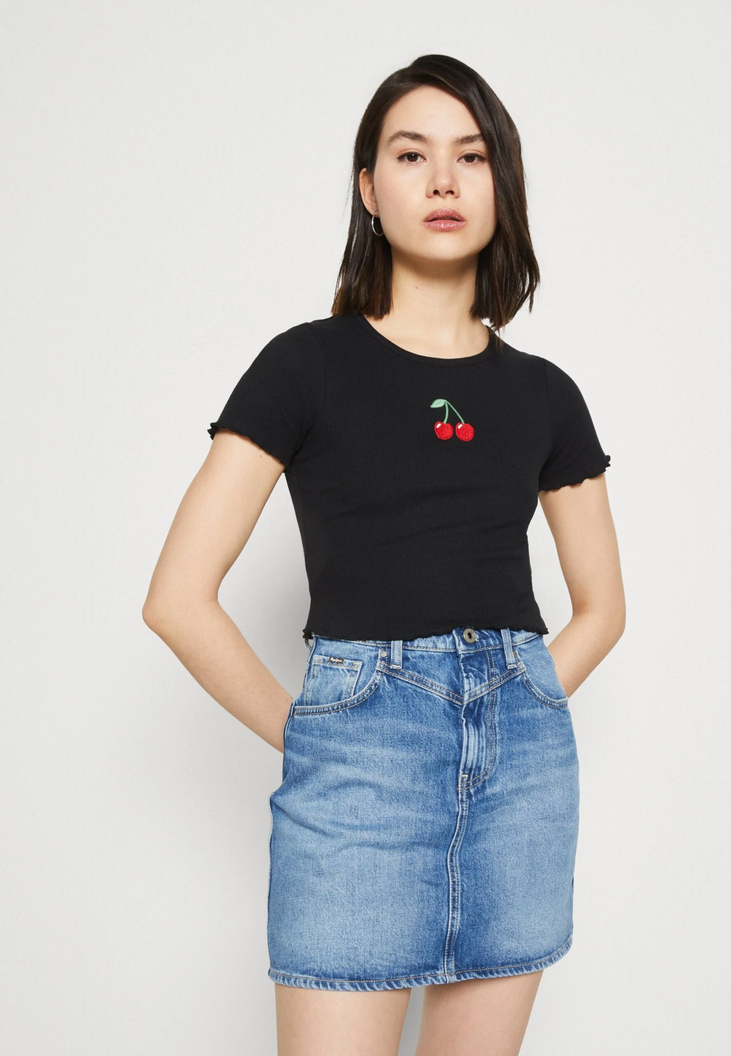 Even&Odd Camiseta Estampada - Black - Imagen 4