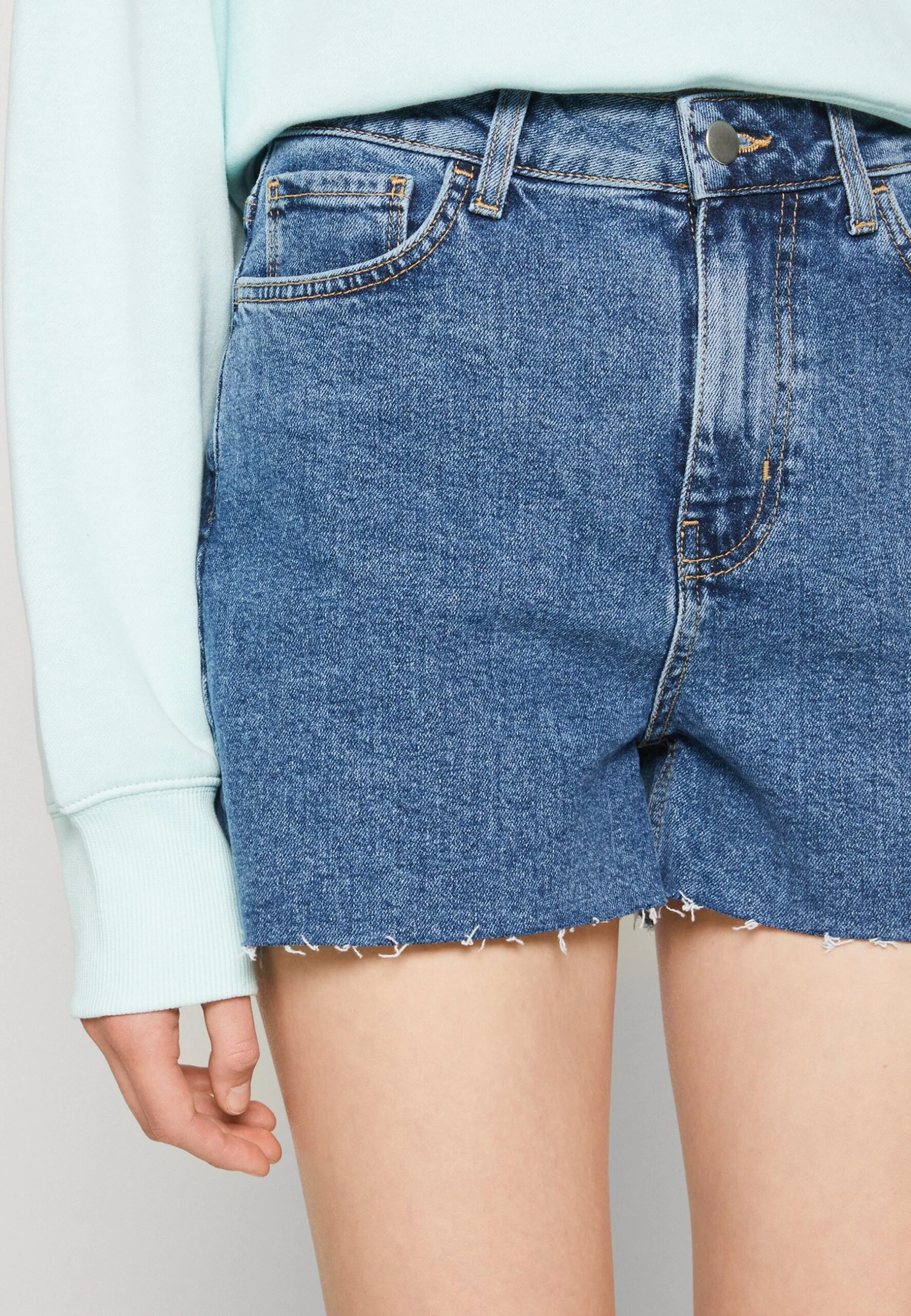 Even&Odd Shorts Vaqueros - Blue Denim - Imagen 4