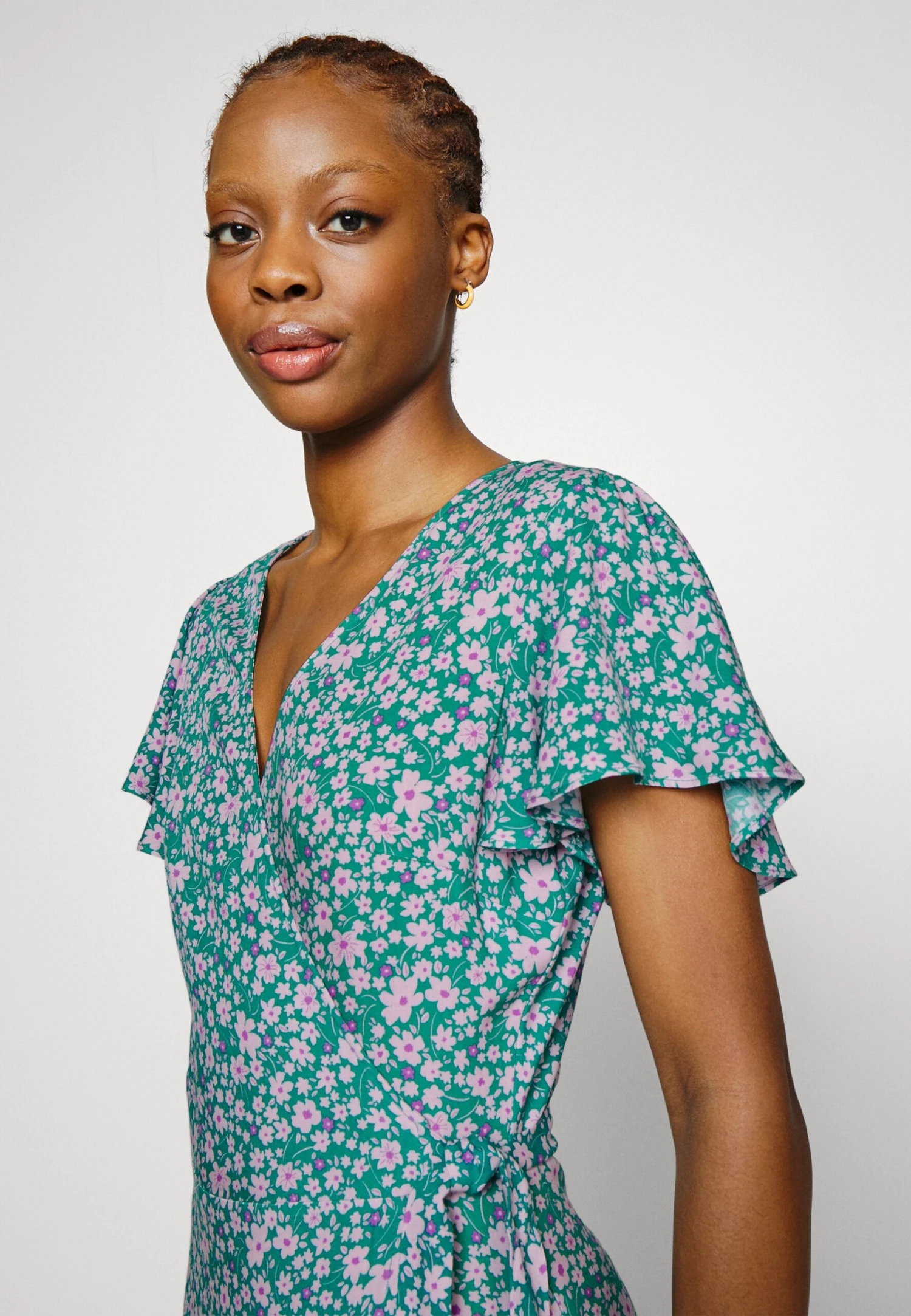 Even&Odd Vestido Informal - Green/Purple - Imagen 4