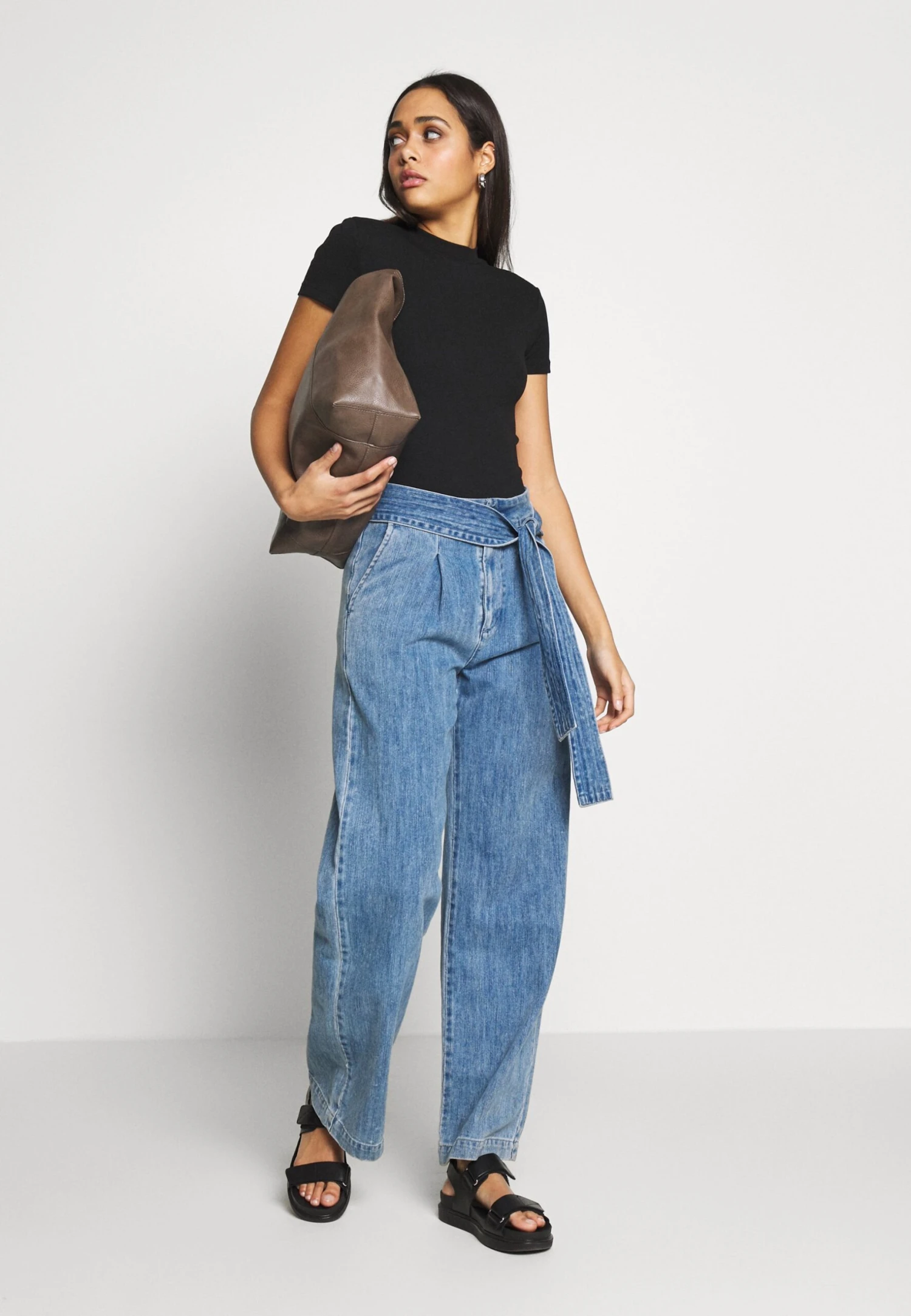 Even&Odd Camiseta Básica -Black - Imagen 2