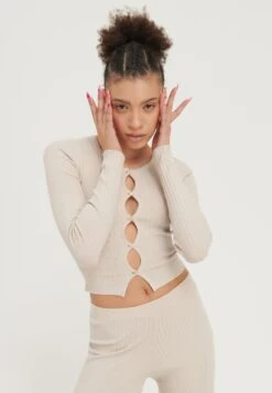 Even&Odd Chaqueta De Punto - Off-White