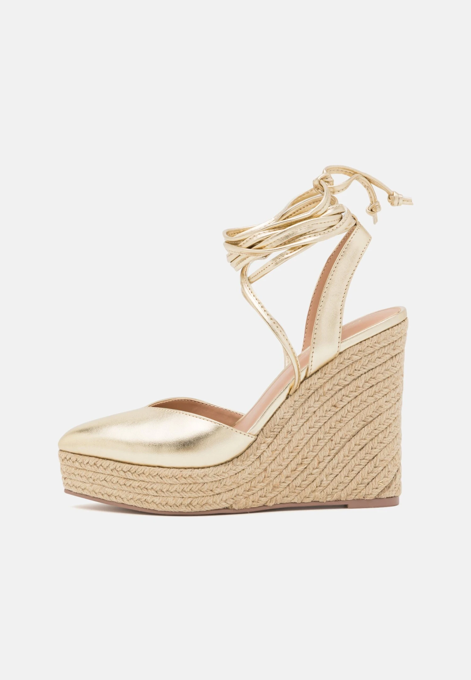 Sandalias Con Plataforma - Gold - Imagen 2