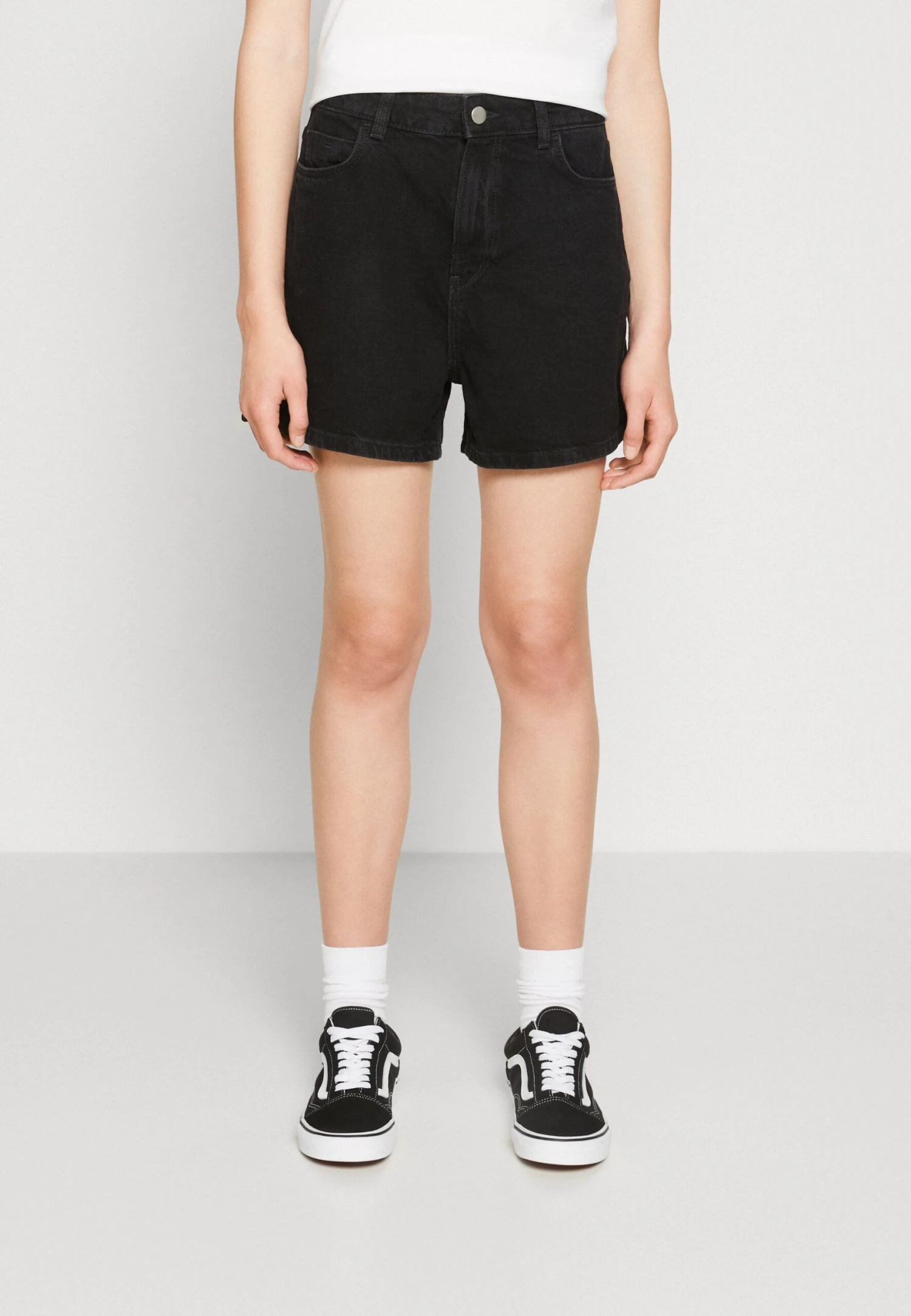 Even&Odd Shorts Vaqueros - Black Denim