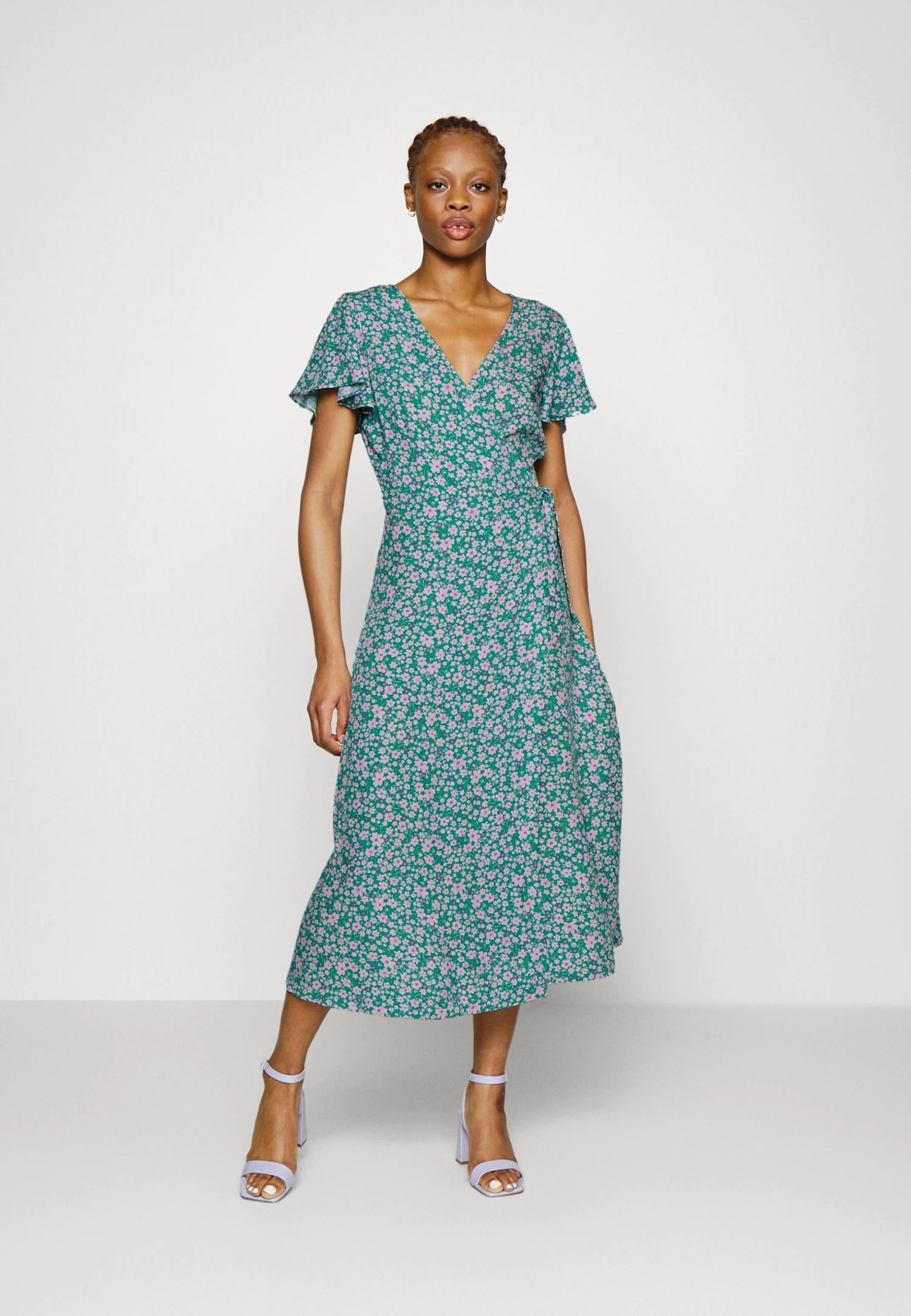 Even&Odd Vestido Informal - Green/Purple - Imagen 2