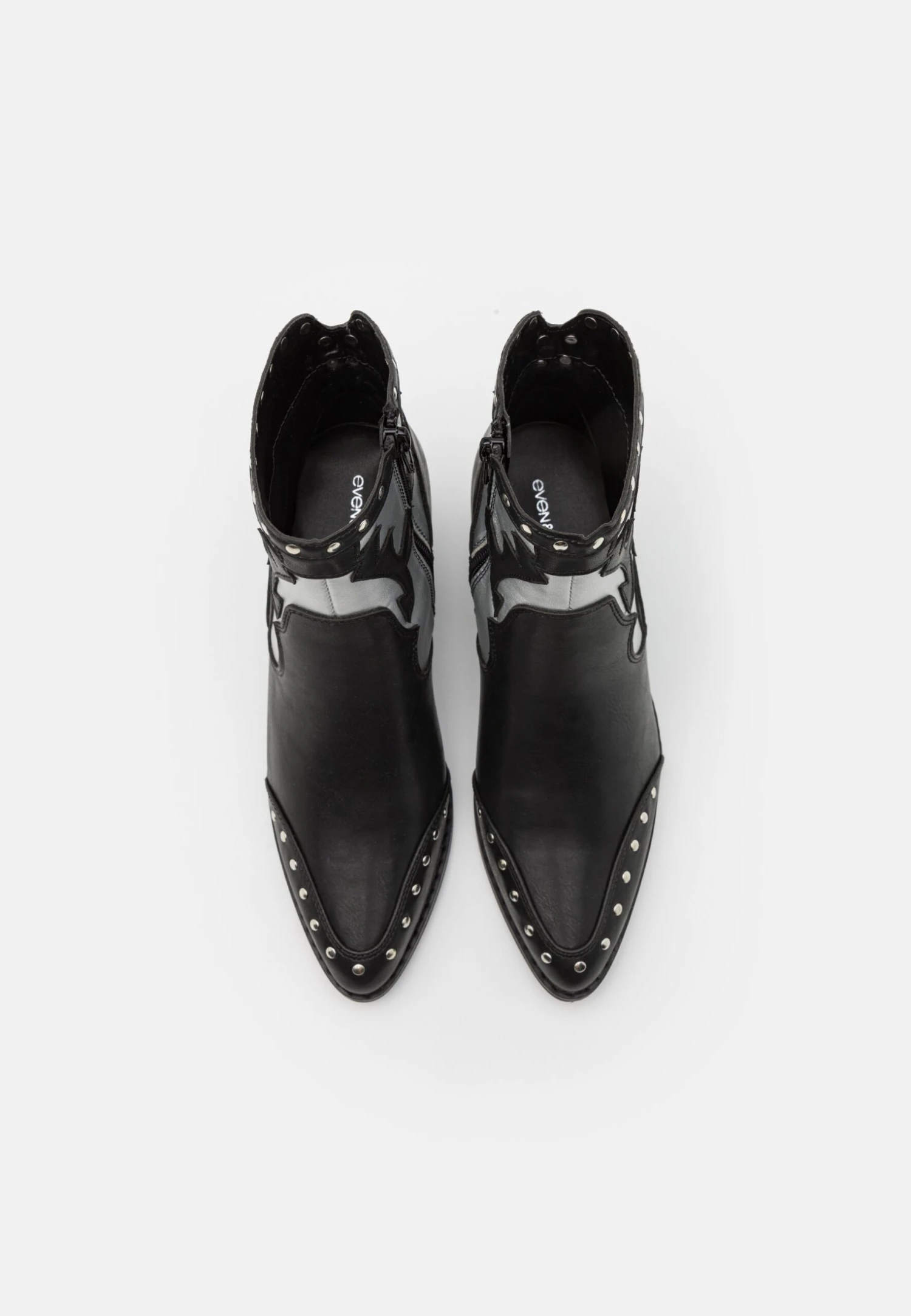 Even&Odd Botines Camperos - Black - Imagen 6