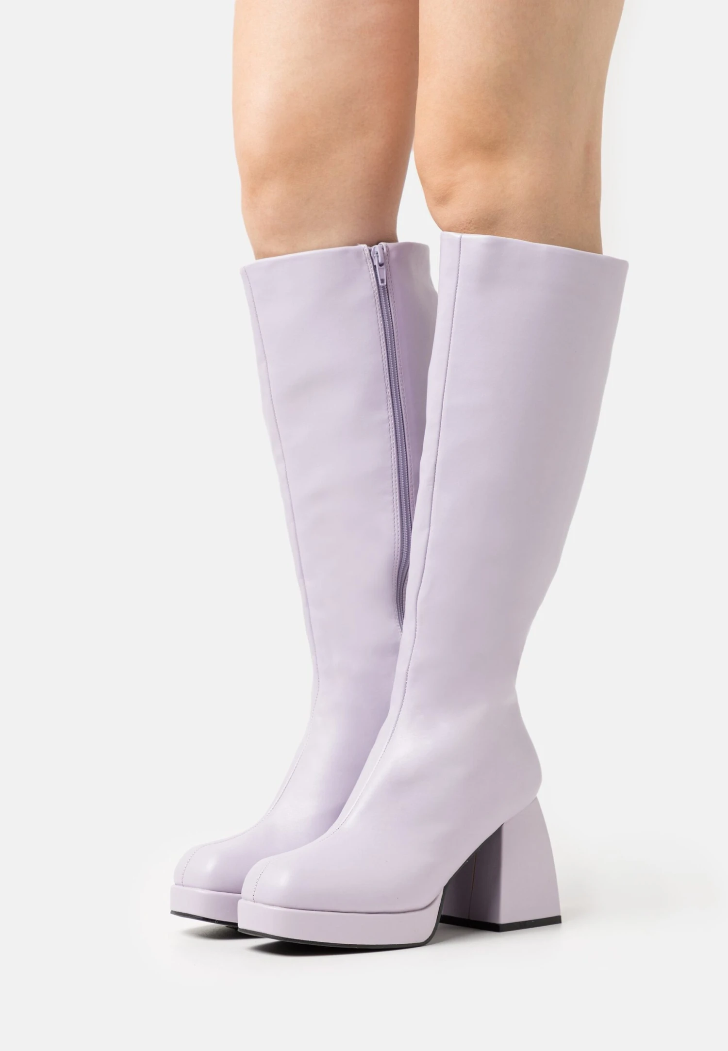 Even&Odd Botas Con Plataforma - Purple