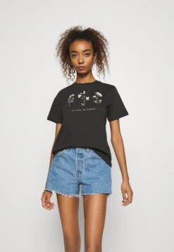 Even&Odd Camiseta Estampada - Anthracite