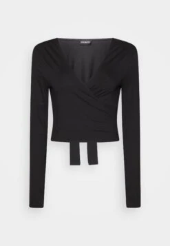 Camiseta De Manga Larga - Black