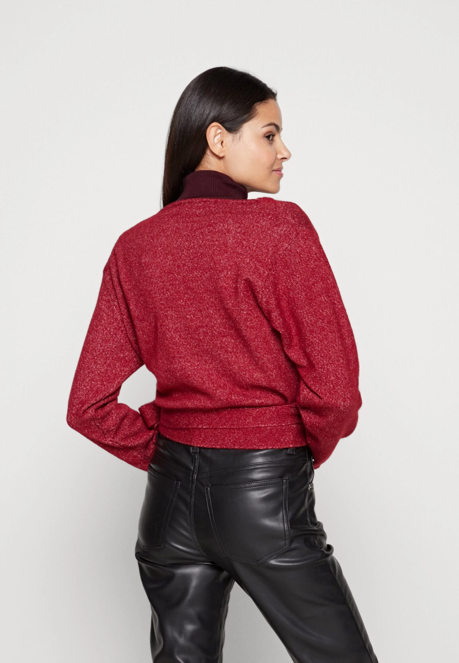 Even&Odd Chaqueta De Punto - Dark Red - Imagen 3