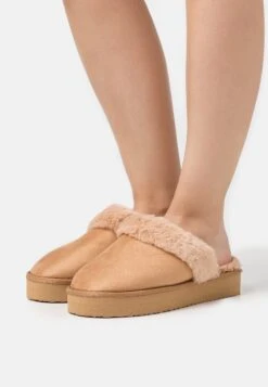 Even&Odd Platform - Pantuflas - Cognac