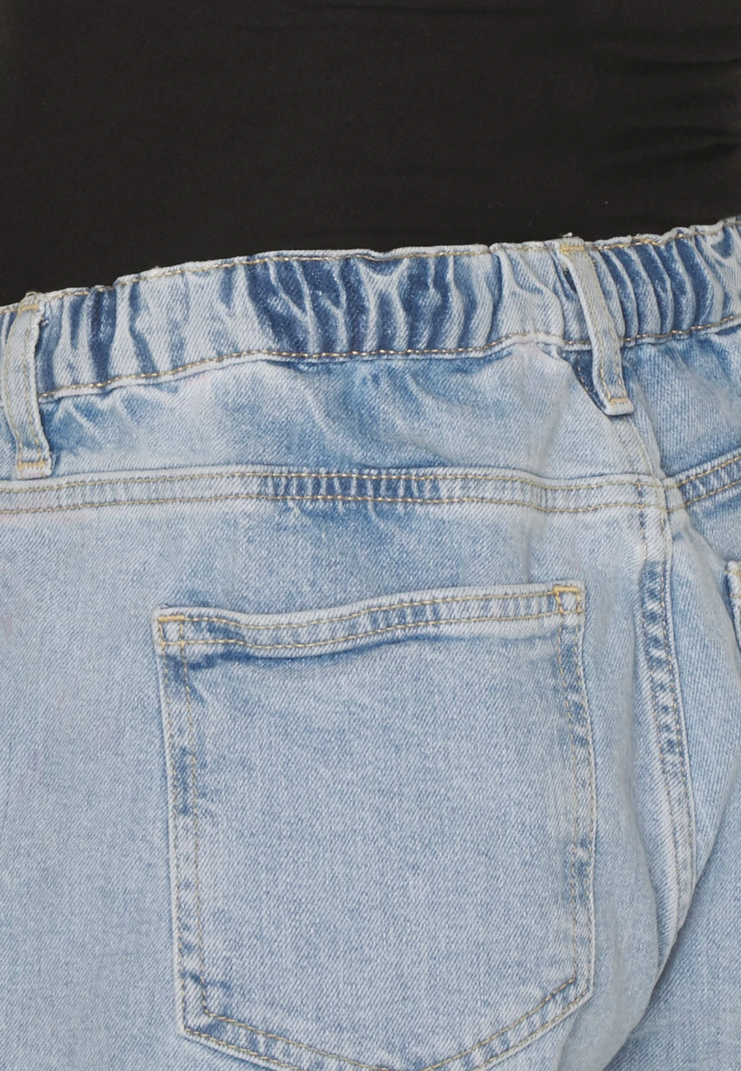 Shorts Vaqueros - Light Blue Denim - Imagen 3