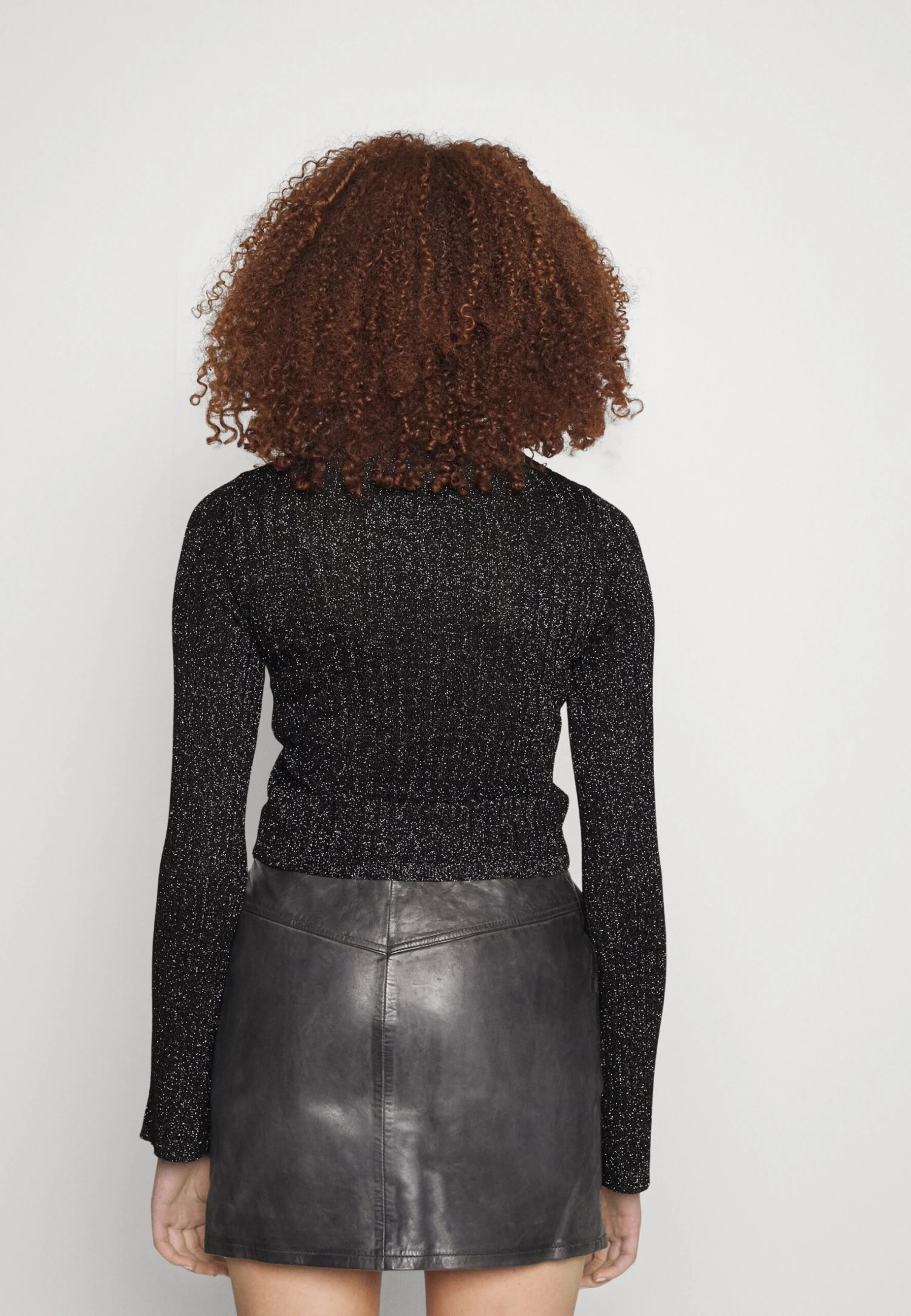 Even&Odd Lurex - Jersey De Punto - Black - Imagen 3