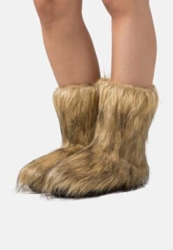 Even&Odd Botas Con Plataforma - Brown