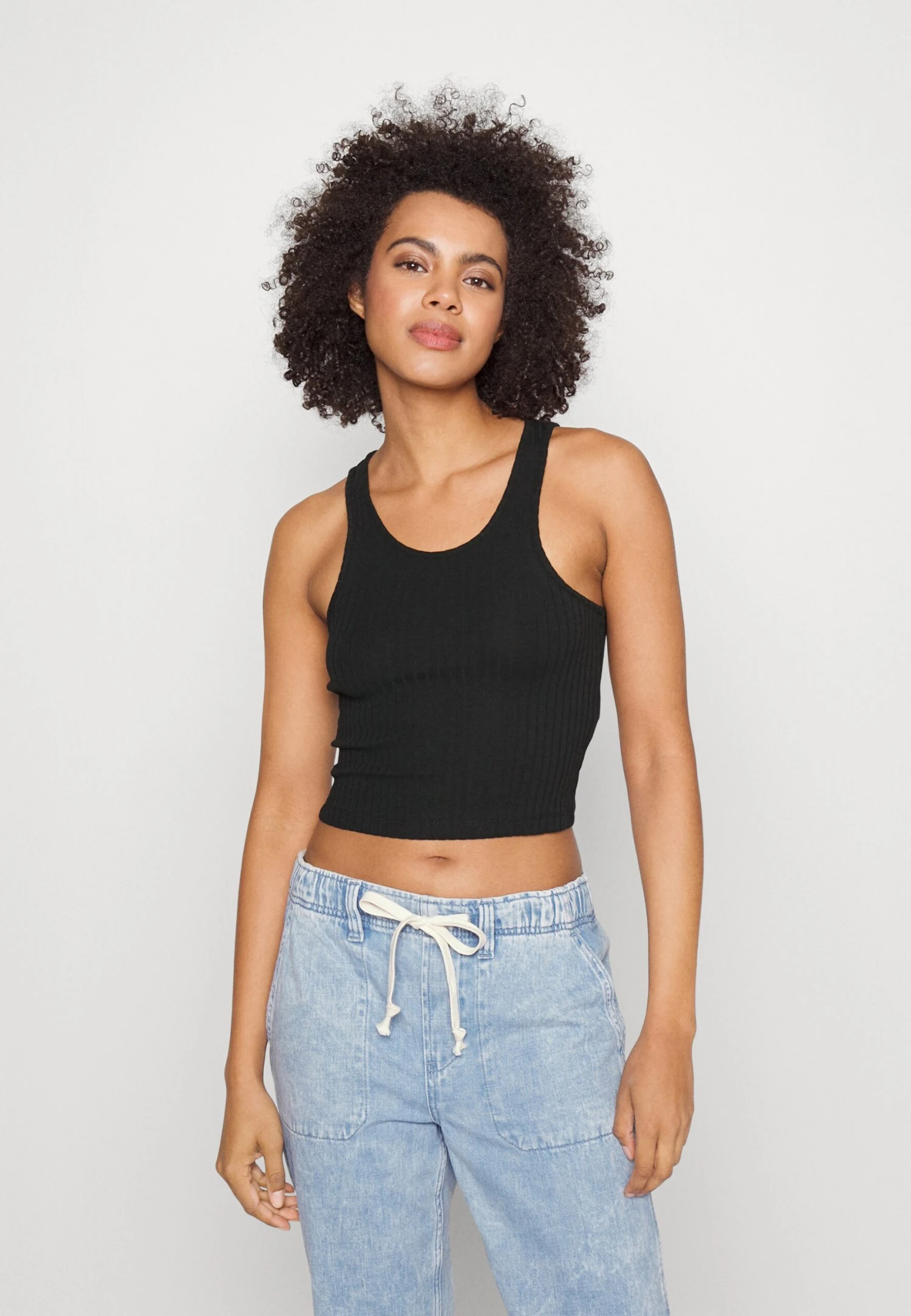 Even&Odd 2 Pack - Top - Black/Khaki - Imagen 2