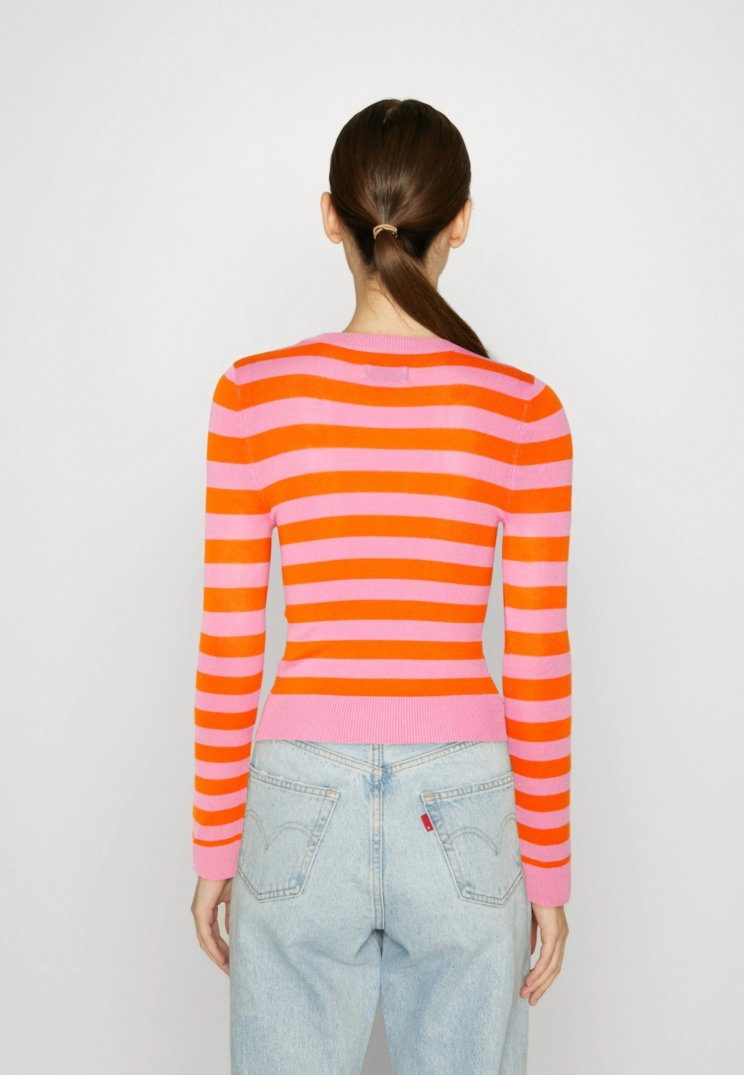 Even&Odd Jersey De Punto - Orange, Pink - Imagen 3