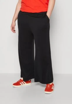 Modal Soft Culotte - Pantalones - Black