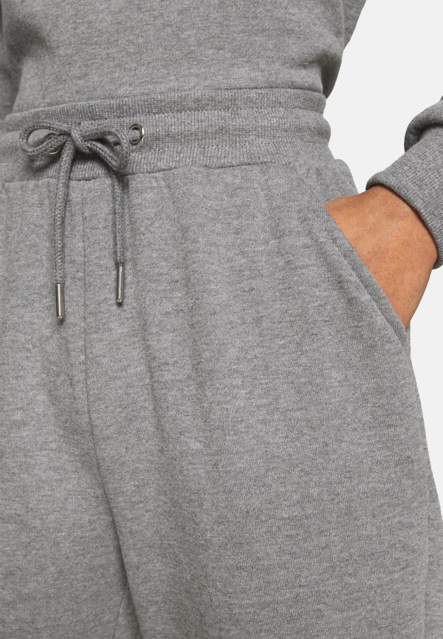 Even&Odd Off Shoulder&Jogger Set - Sudadera - Mottled Grey - Imagen 8