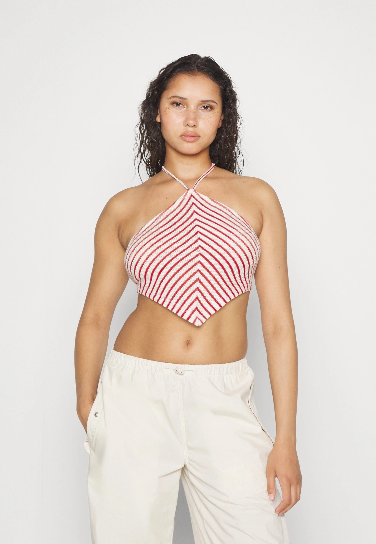 Even&Odd Top - White/Red - Imagen 3