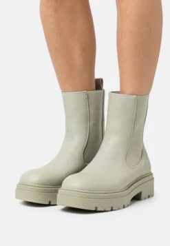 Even&Odd Botines Con Plataforma - Green