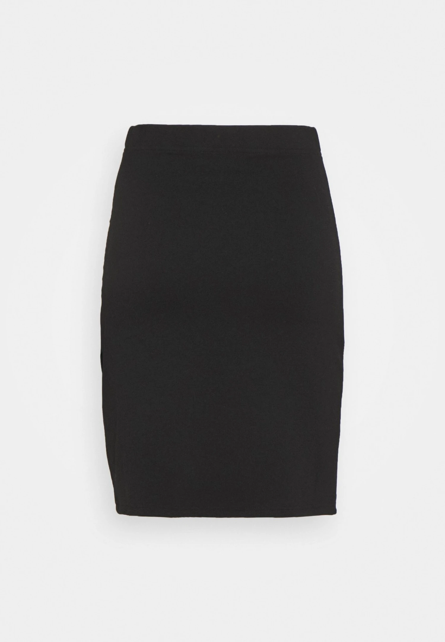 Even&Odd Asymetric Overlap Wrap Mini High Waisted Skirt - Falda De Tubo - Black - Imagen 7