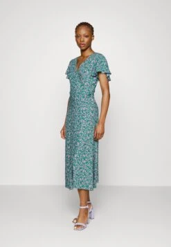 Even&Odd Vestido Informal - Green/Purple