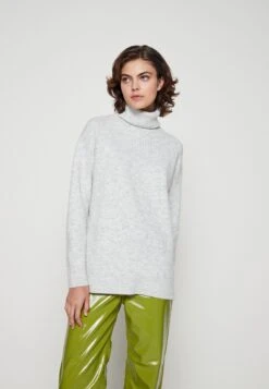 Even&Odd Jersey De Punto - Mottled Light Grey