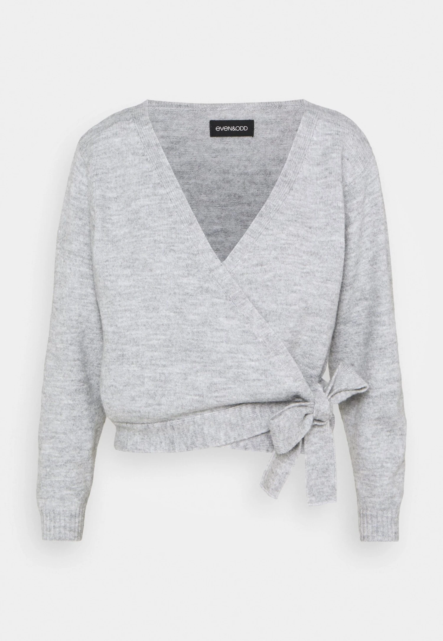Even&Odd Chaqueta De Punto - Mottled Light Grey
