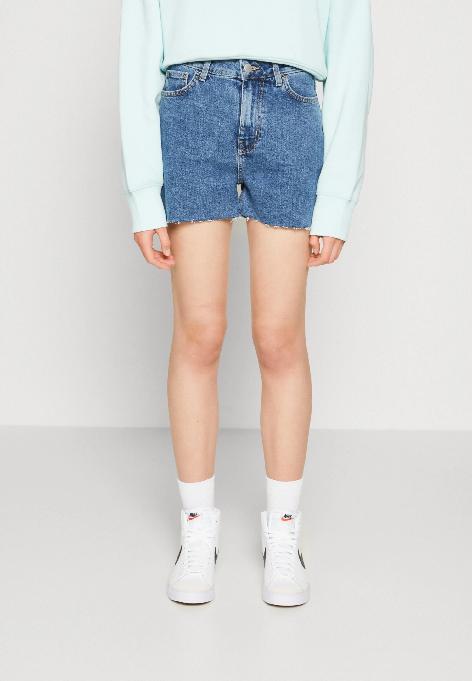 Even&Odd Shorts Vaqueros - Blue Denim