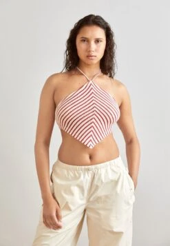 Even&Odd Top - White/Red