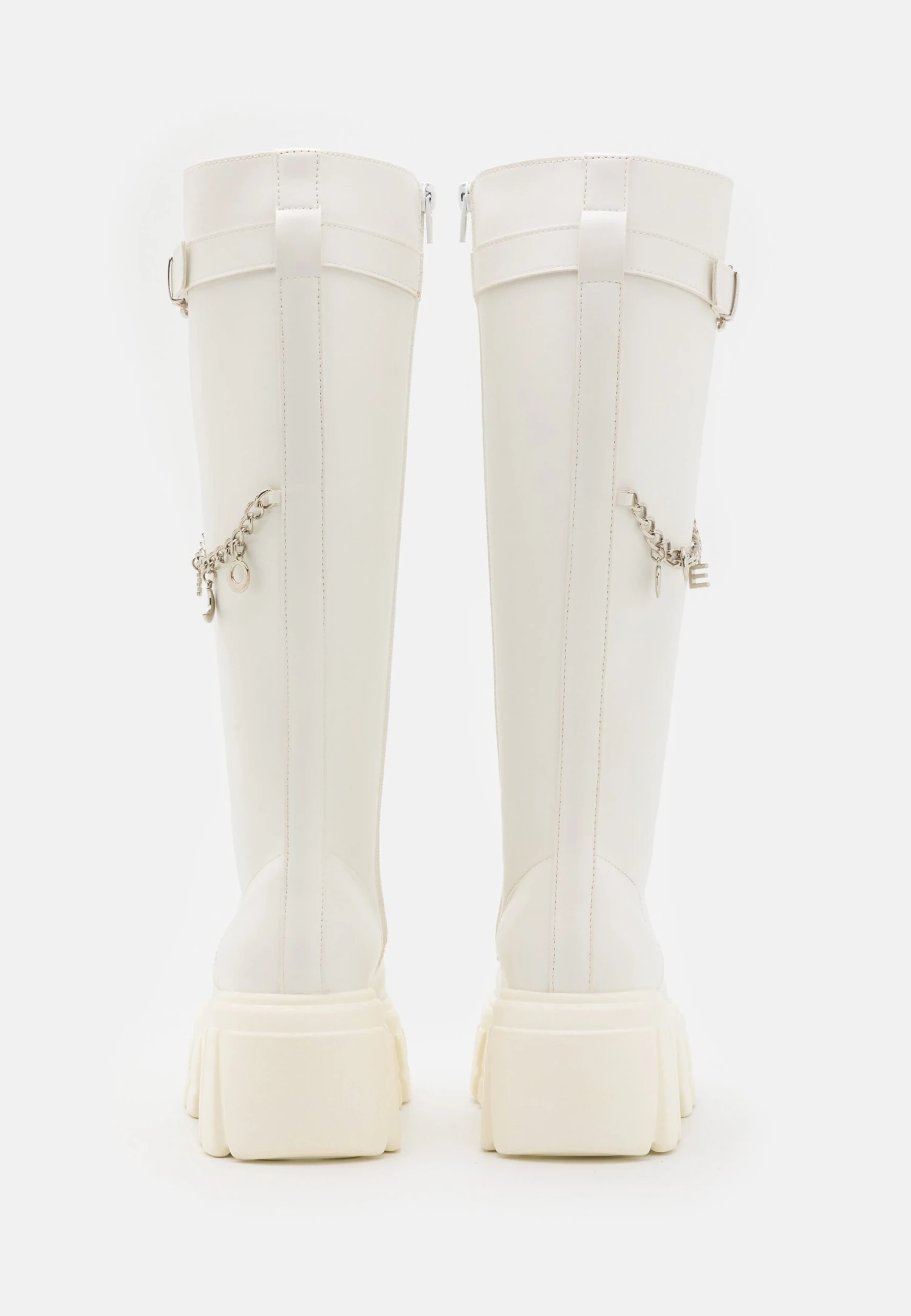 Botas Con Cordones - White - Imagen 4