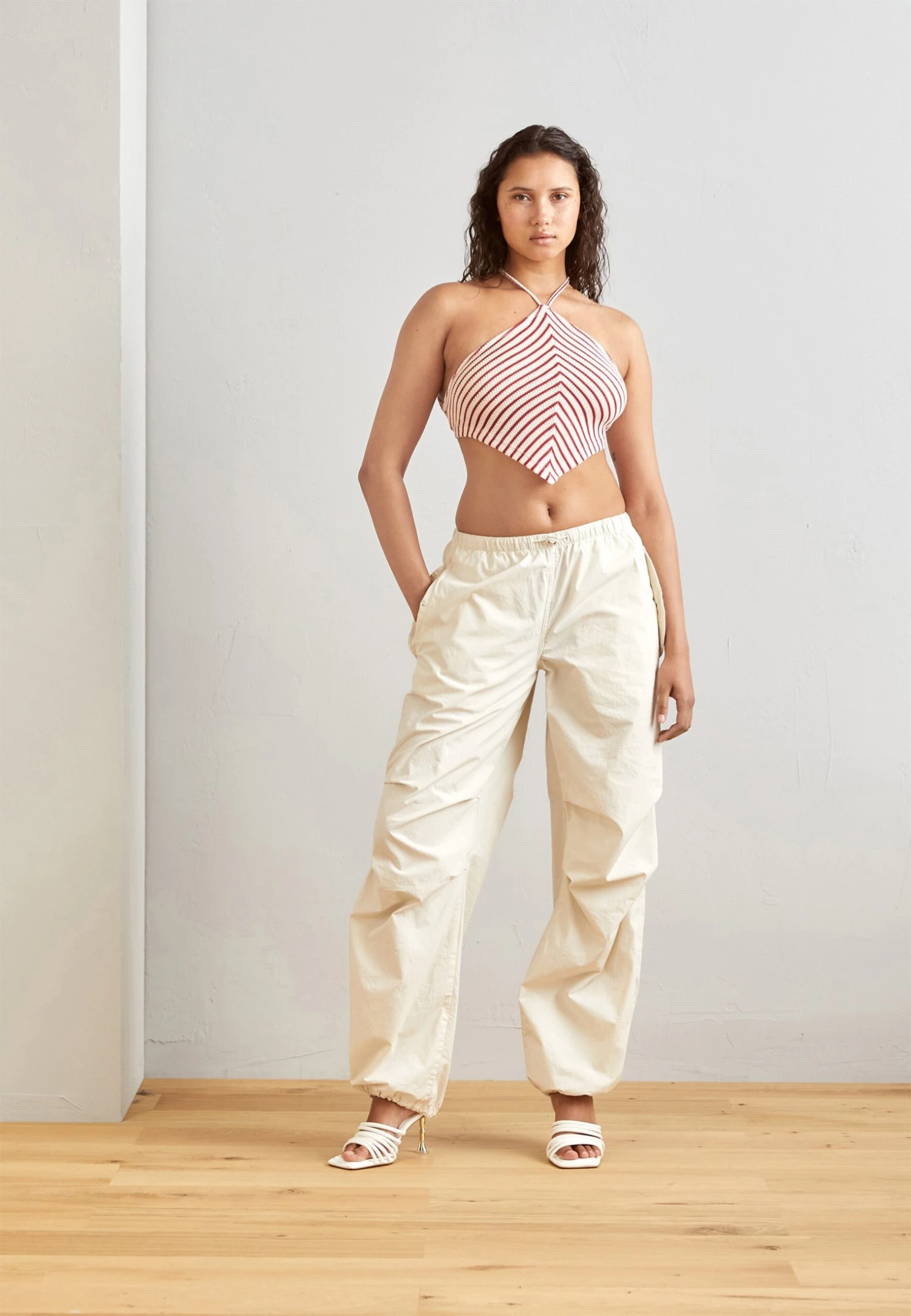 Even&Odd Top - White/Red - Imagen 2