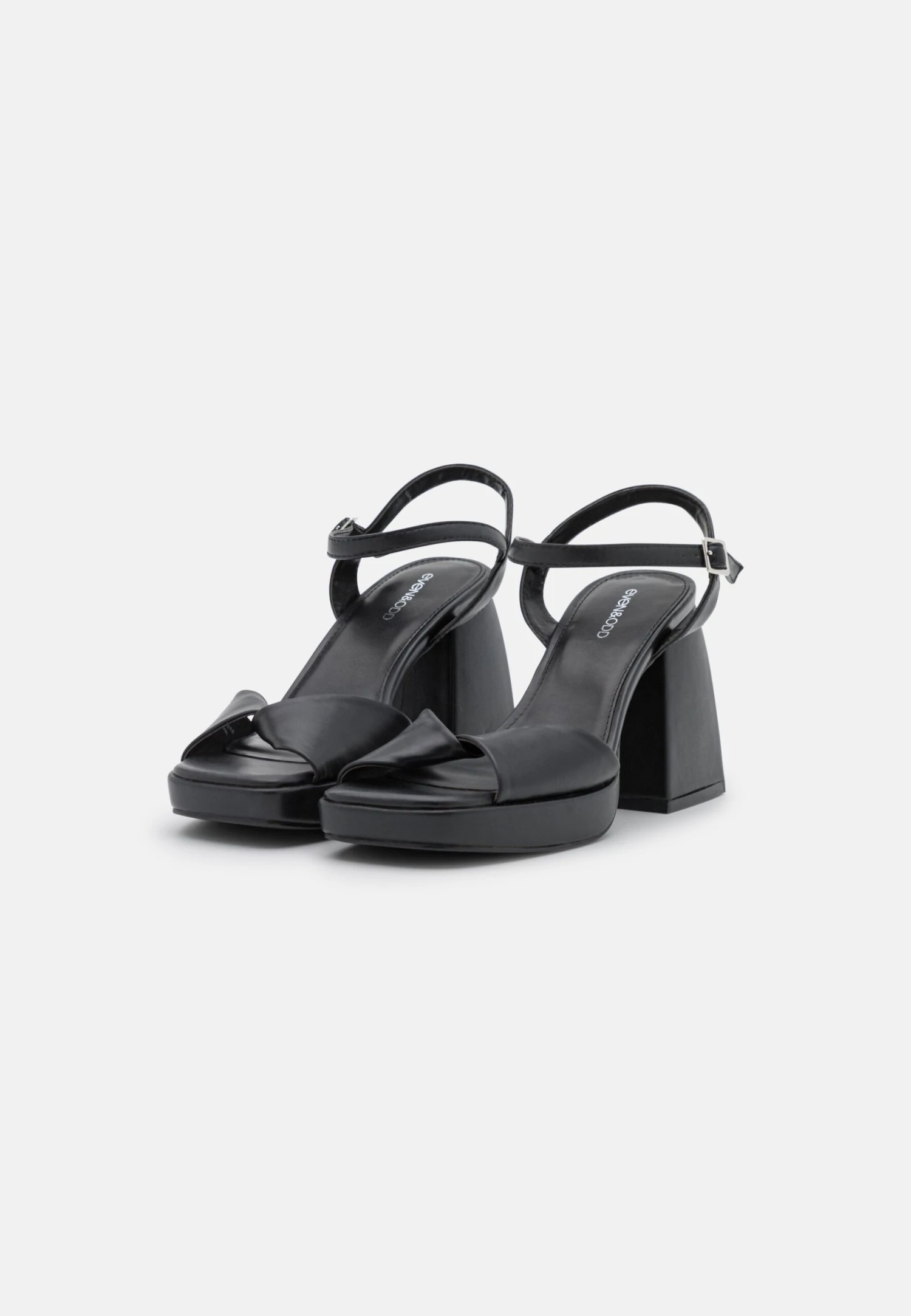 Sandalias Con Plataforma - Black - Imagen 3