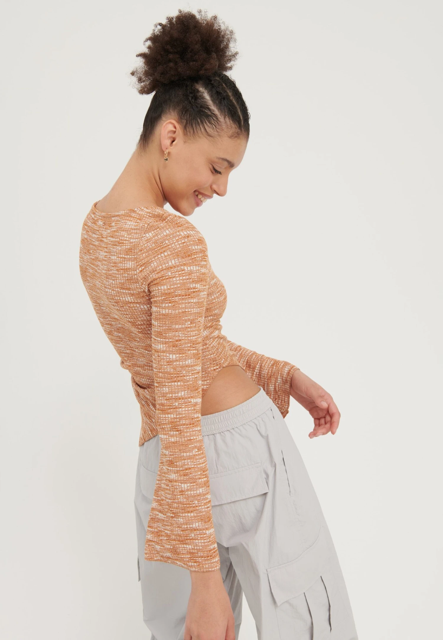 Even&Odd Camiseta De Manga Larga - Orange - Imagen 3