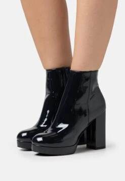 Even&Odd Botines Con Plataforma - Dark Blue