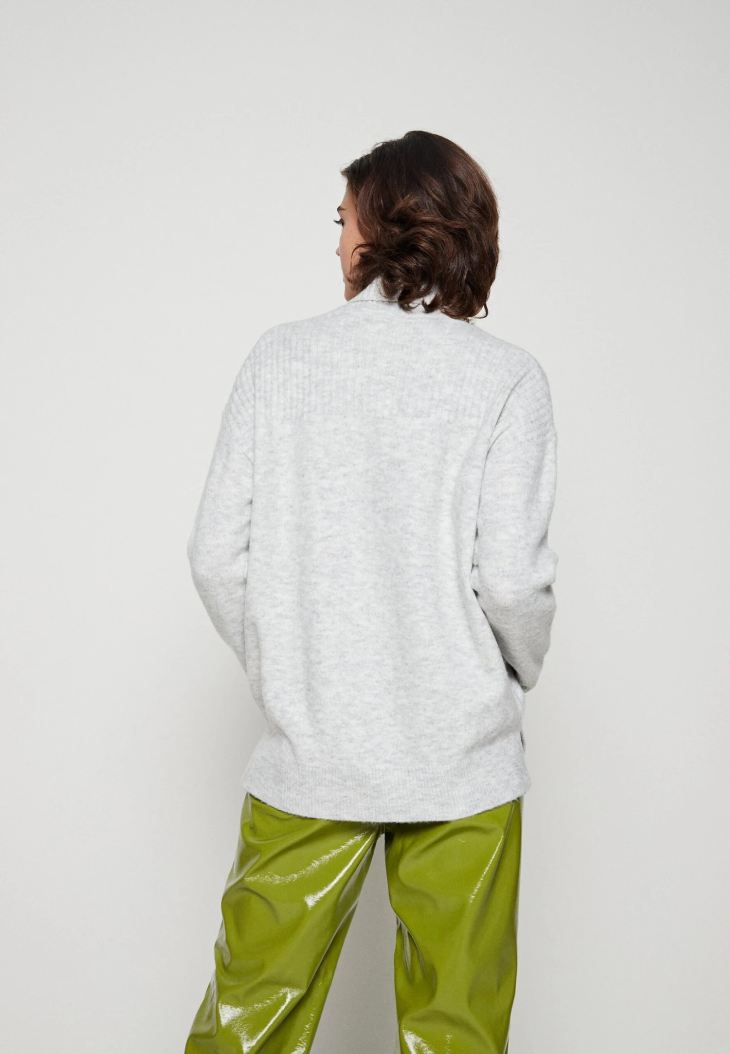 Even&Odd Jersey De Punto - Mottled Light Grey - Imagen 3
