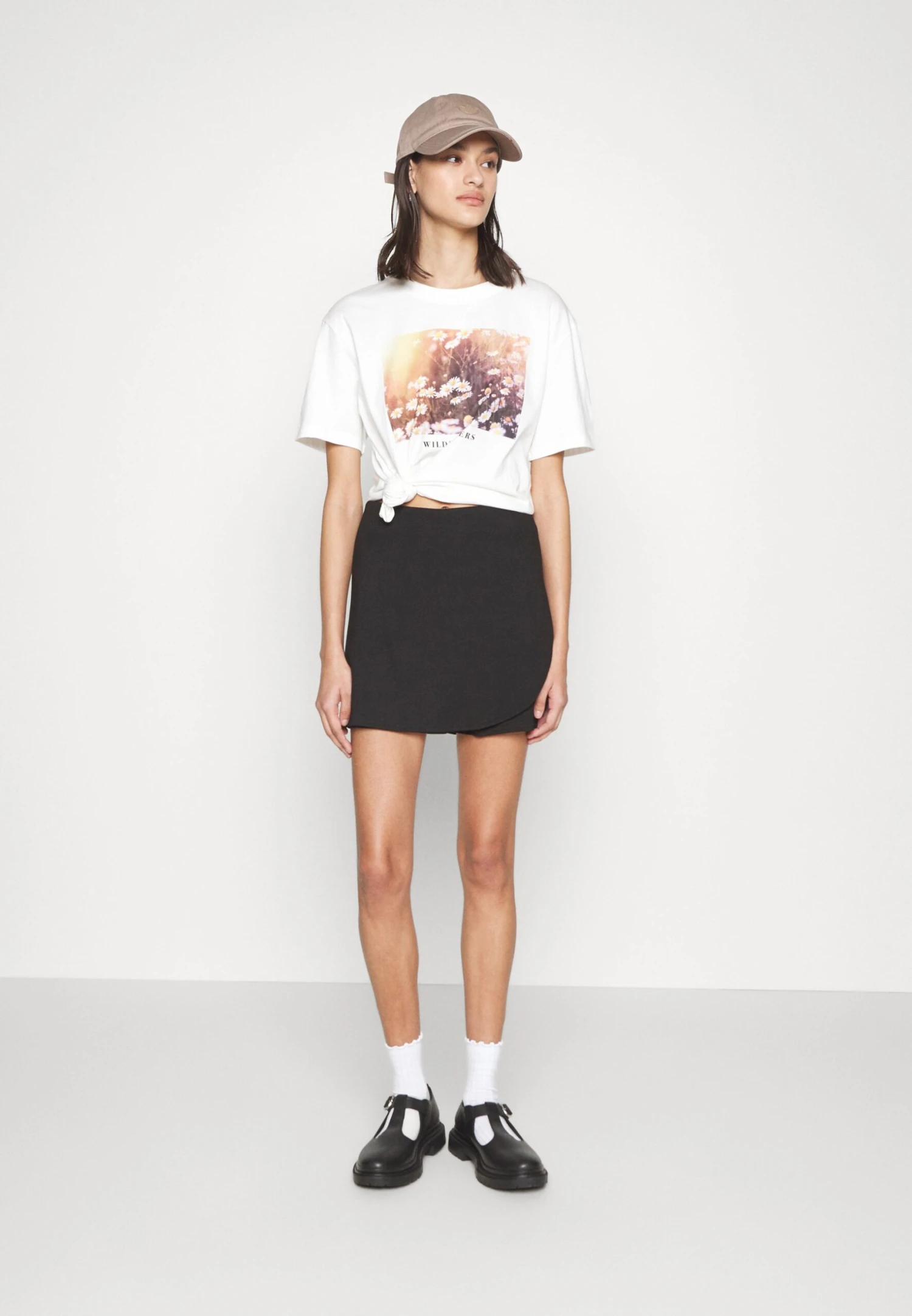 Even&Odd Falda Acampanada - Black - Imagen 5