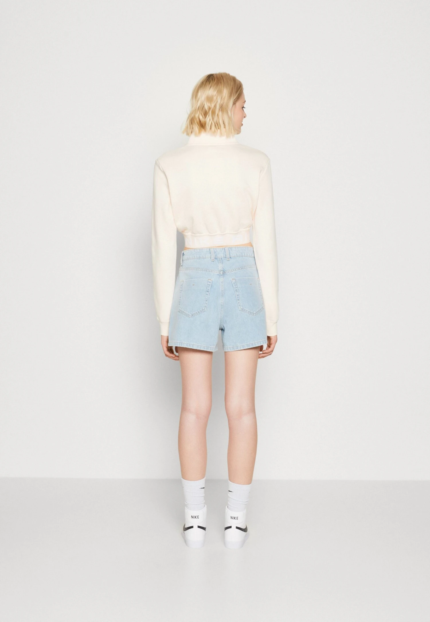 Even&Odd Shorts Vaqueros - Light Blue Denim - Imagen 3