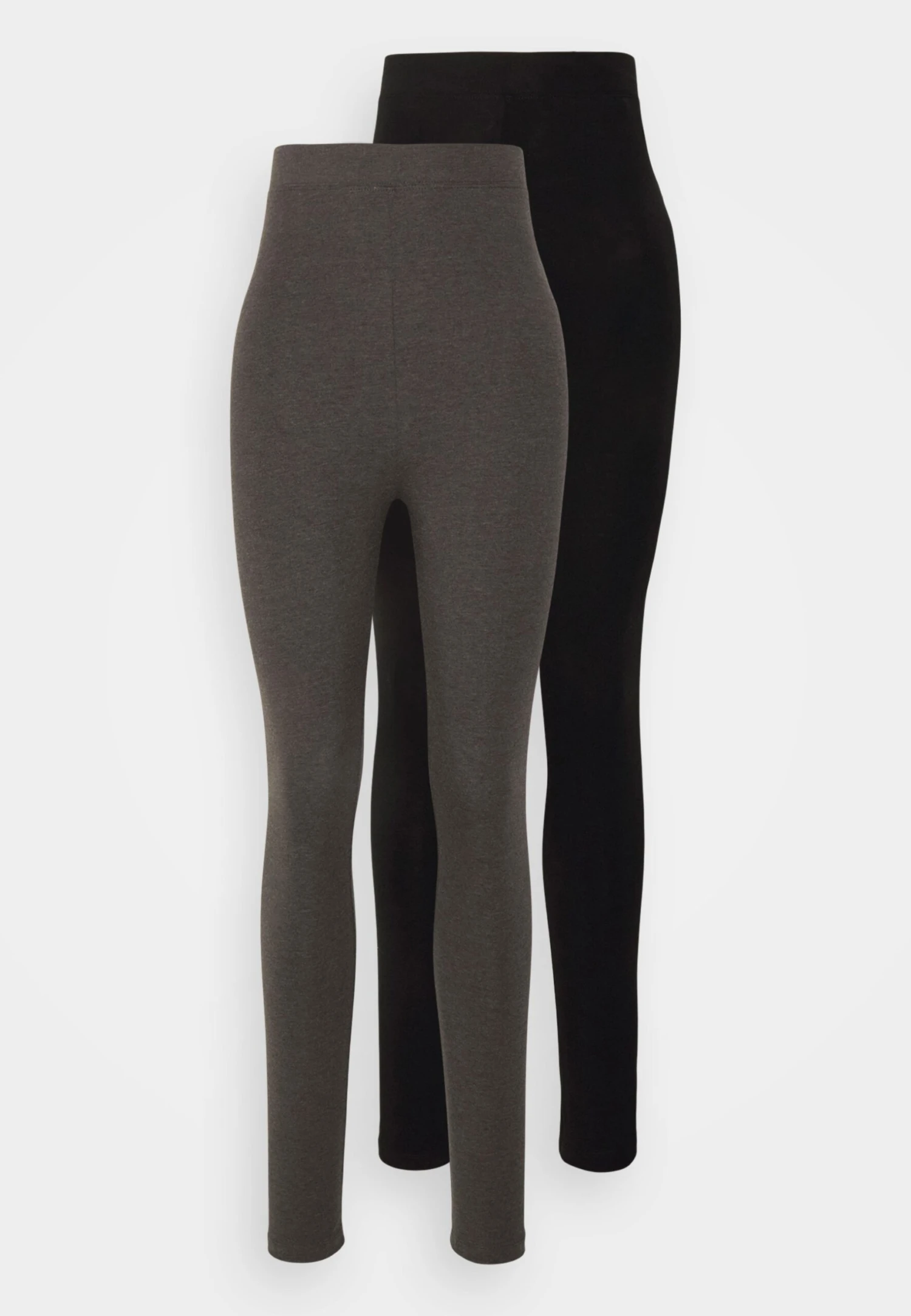 2 Pack - Leggings - Black/Mottled Dark Grey - Imagen 5