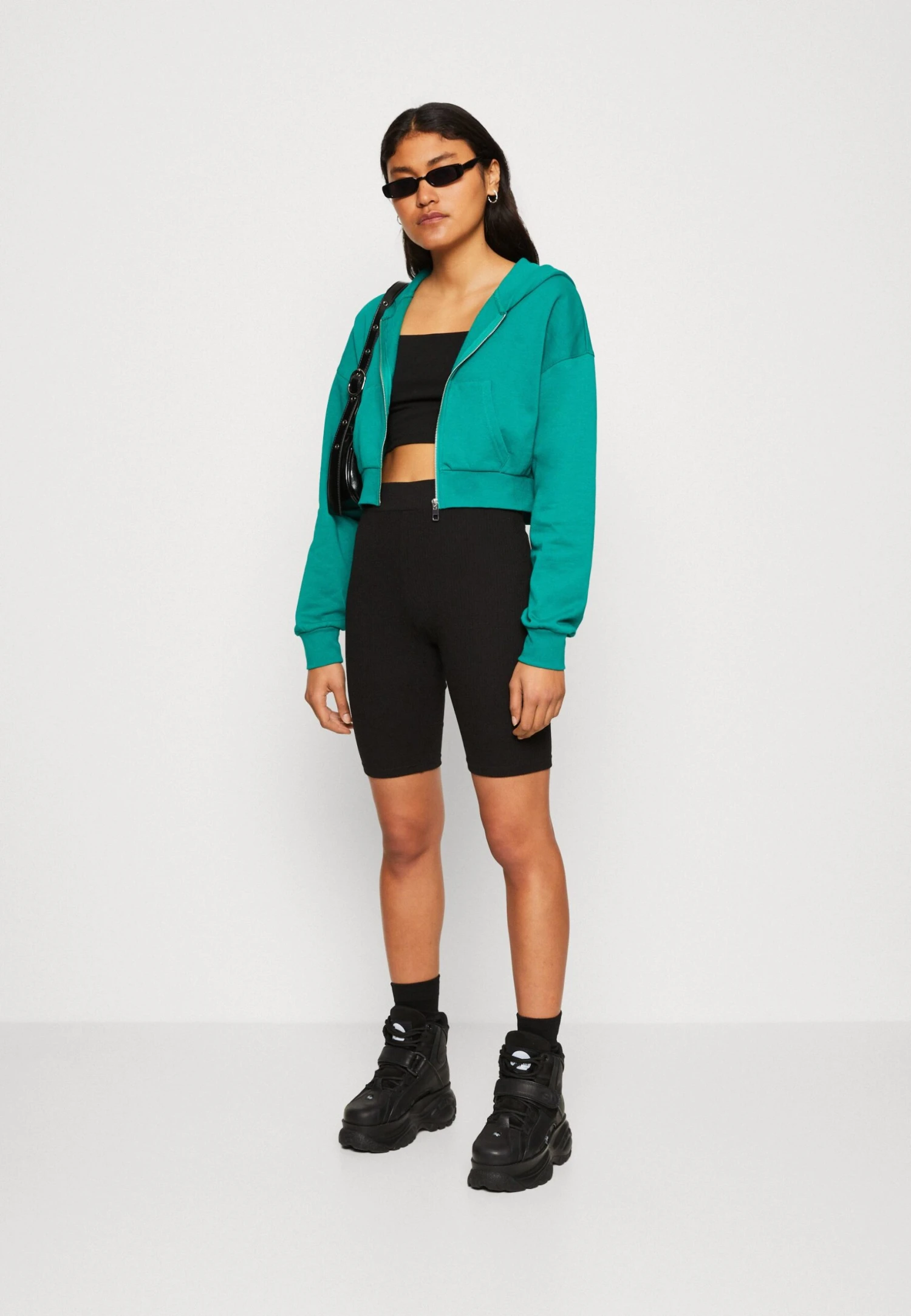 Even&Odd Sudadera Con Cremallera - Green - Imagen 2