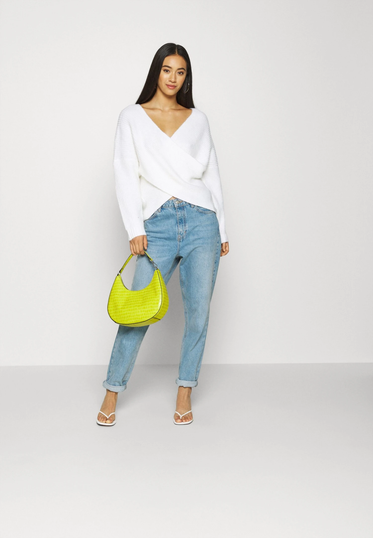 Even&Odd Jersey De Punto - Cloud Dancer - Imagen 2