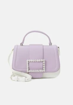 Even&Odd Bandolera - Lilac/Off-White