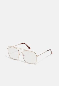 Even&Odd Unisex - Gafas Con Filtro De Luz Azul - Gold-Coloured