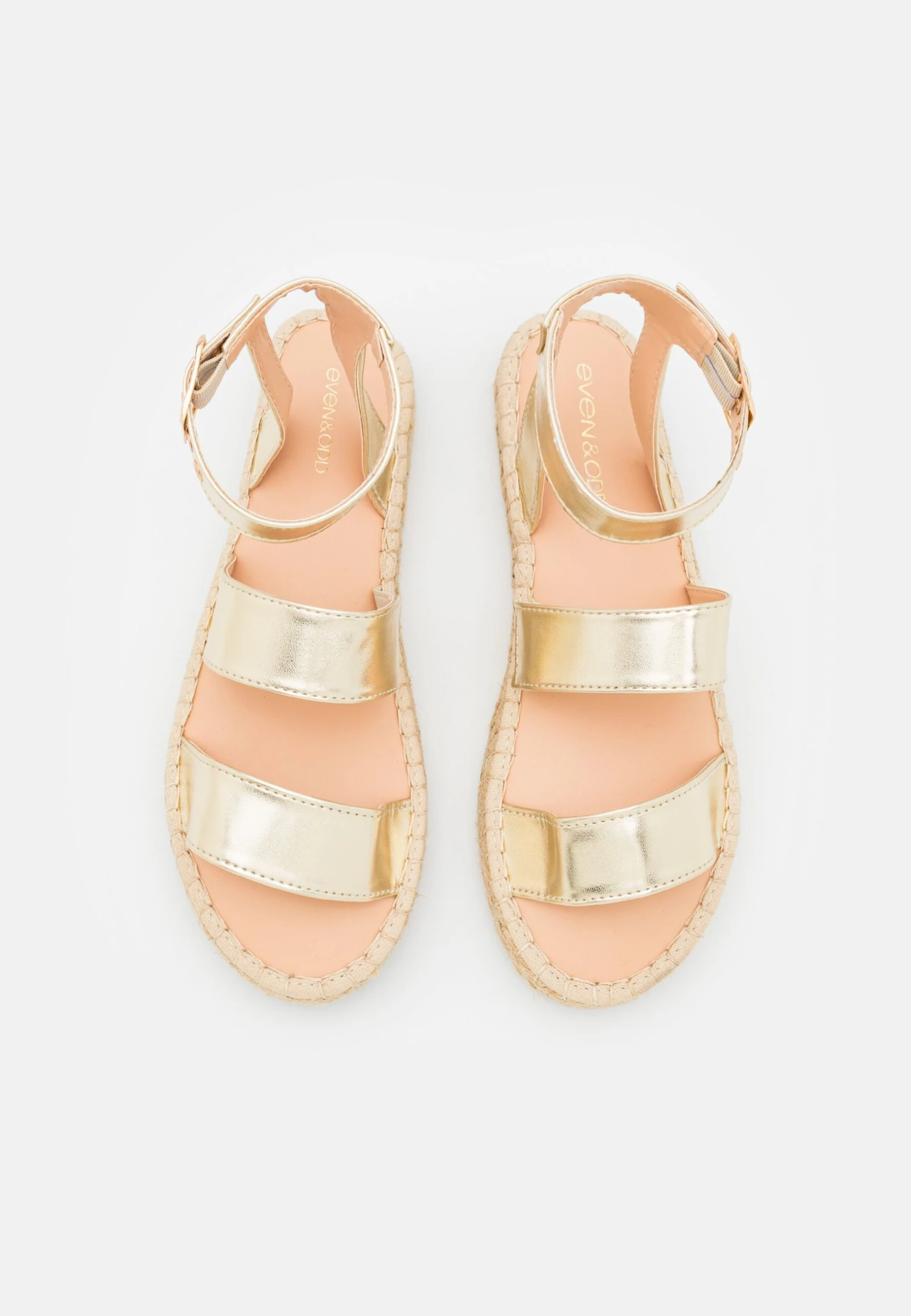 Sandalias Con Plataforma - Gold - Imagen 6